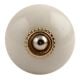 Cream Golden Fitting Ceramic Cabinet Knob Online